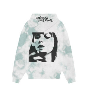 SOLD OUT Taylor Swift Midnights Green Tie Dye Hoodie (S)
